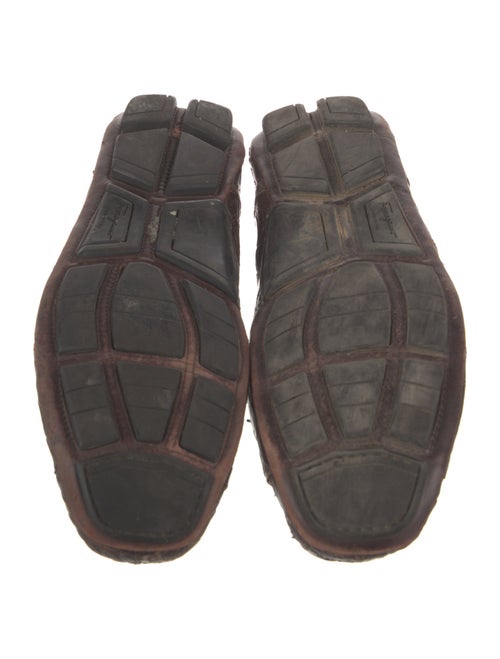 Ferragamo Crocodile Drivers