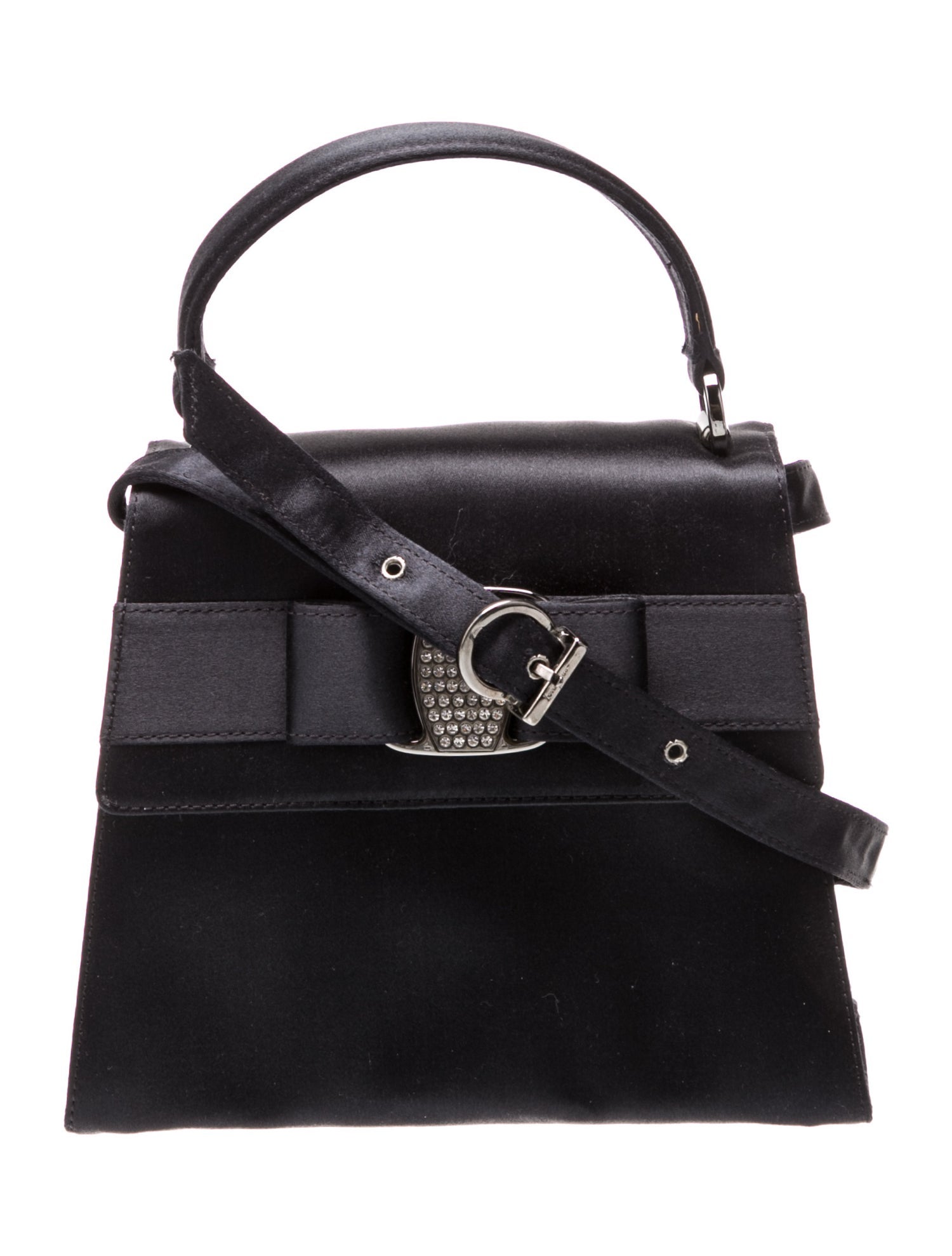 Ferragamo Leather Top Handle Bag