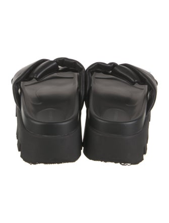 Ferragamo Leather Slides