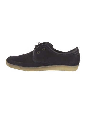 Ferragamo Oxfords Suede Derby Shoes 16.5