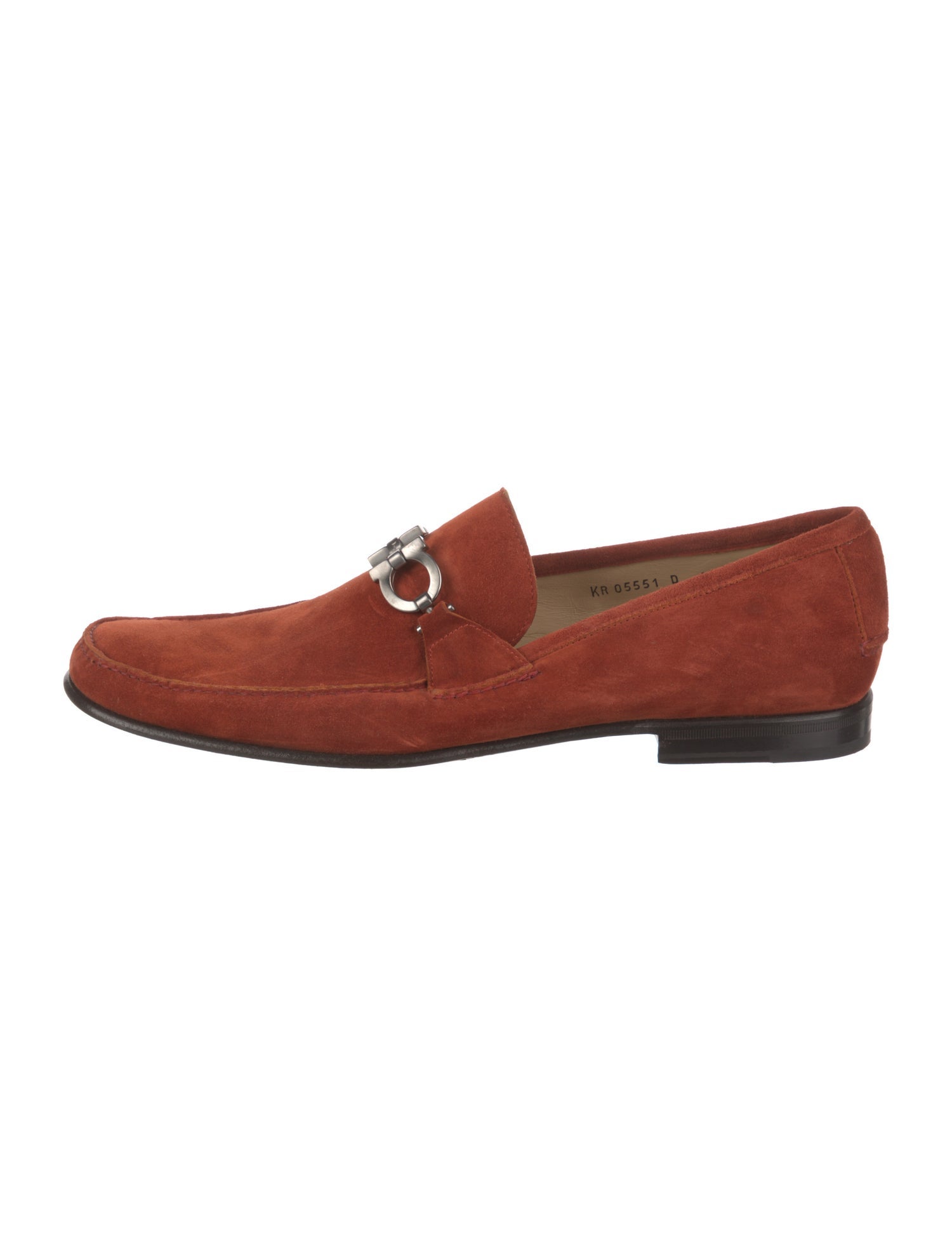 Ferragamo Suede Dress Loafers