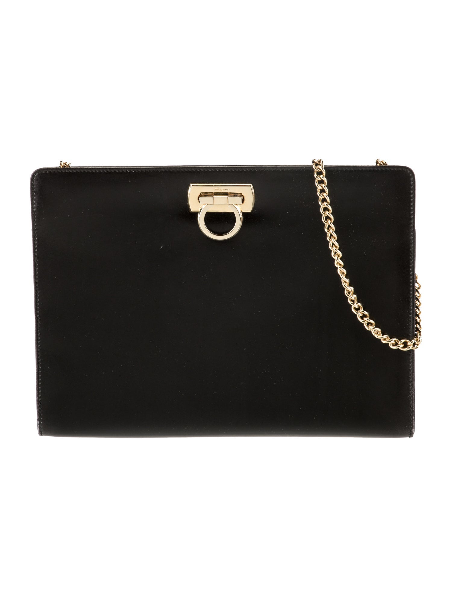 Ferragamo Leather Shoulder Bag