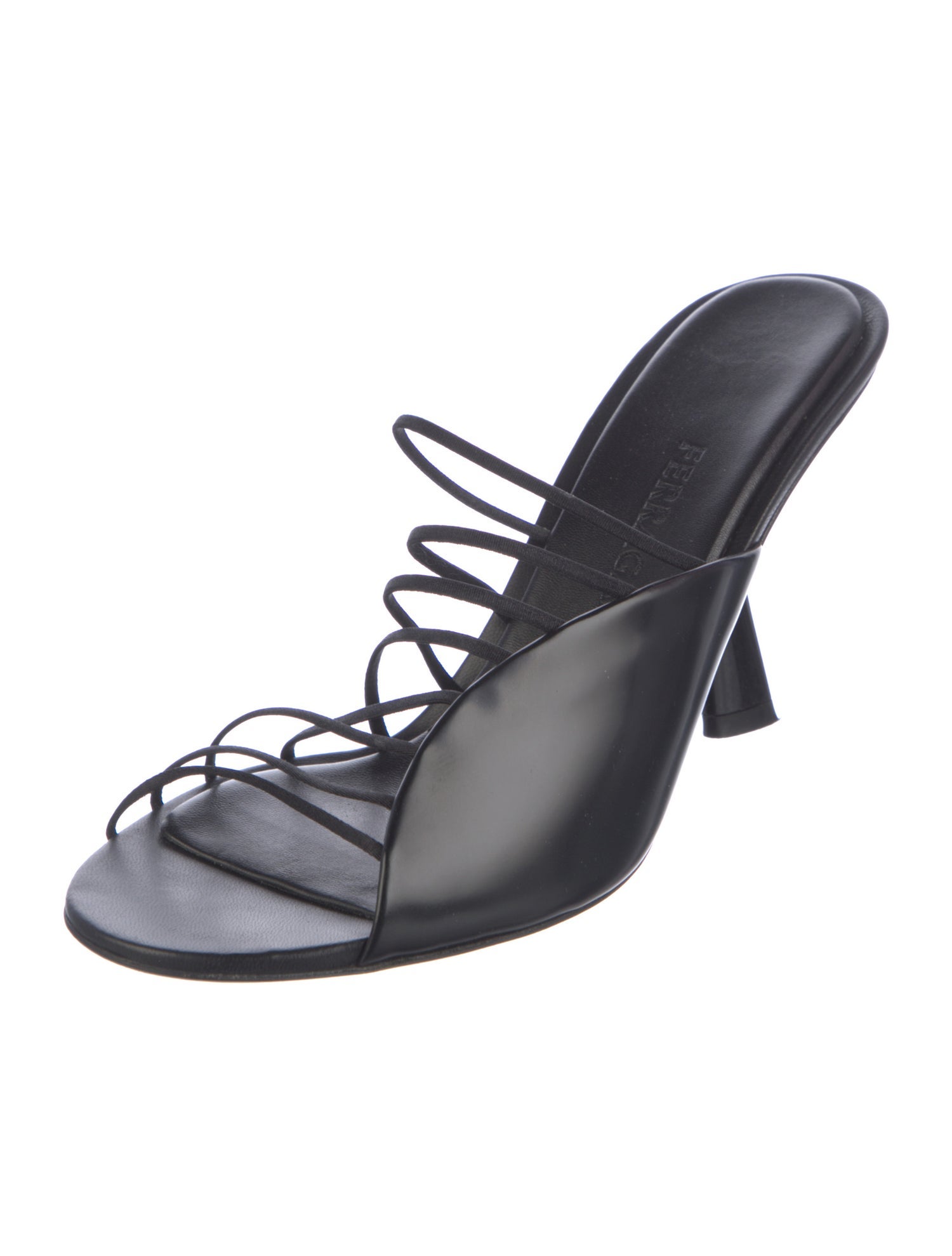 Ferragamo Leather Slides