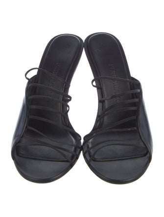 Ferragamo Leather Slides