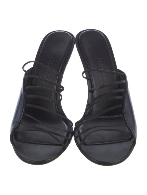 Ferragamo Leather Slides