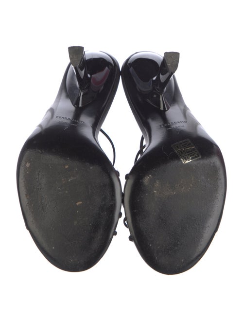 Ferragamo Leather Slides