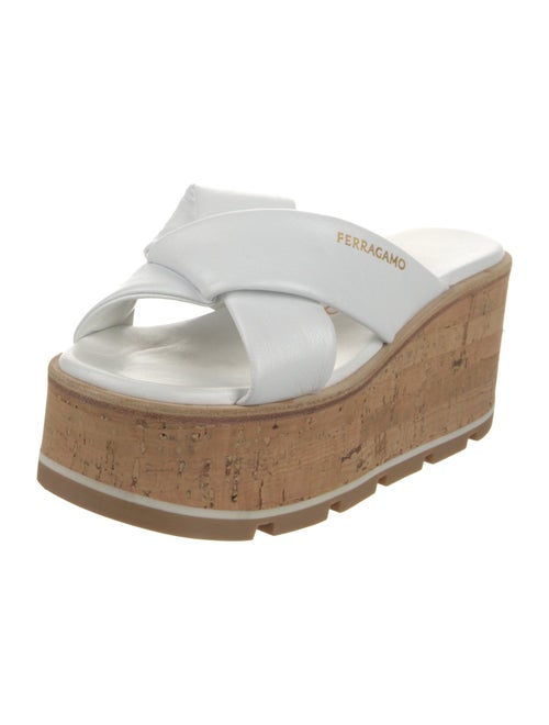 Ferragamo Leather Slides