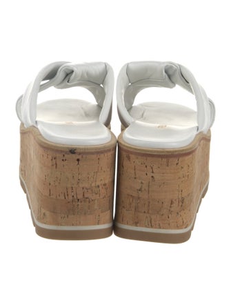 Ferragamo Leather Slides