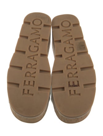 Ferragamo Leather Slides