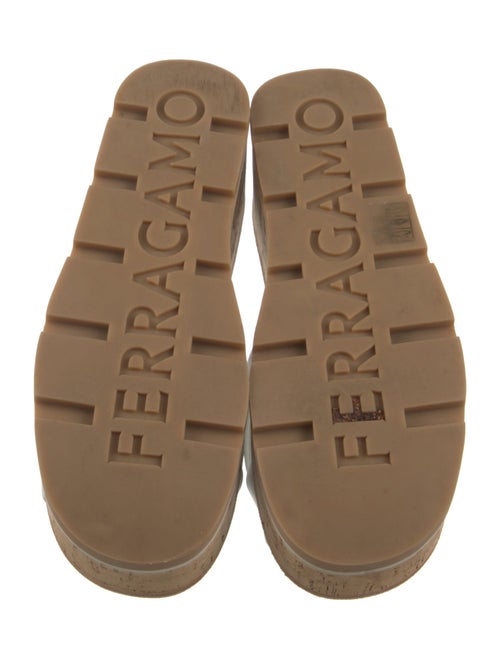 Ferragamo Leather Slides