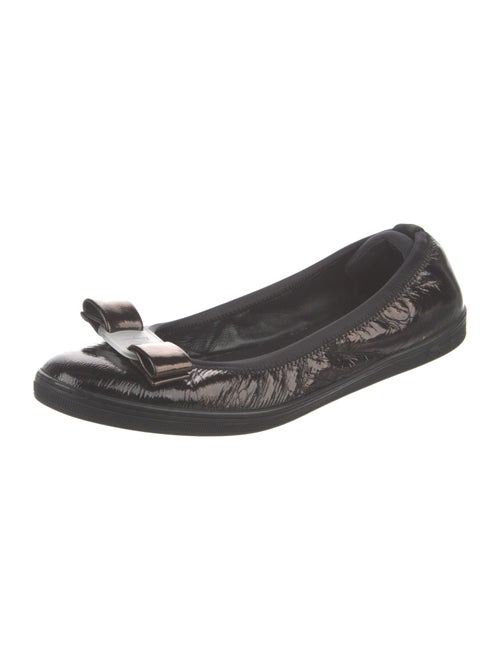 Ferragamo Leather Ballet Flats