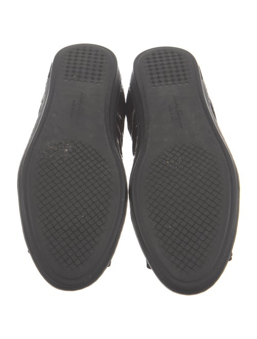 Ferragamo Leather Ballet Flats