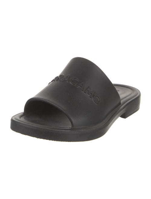Ferragamo Leather Slides