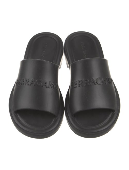 Ferragamo Leather Slides