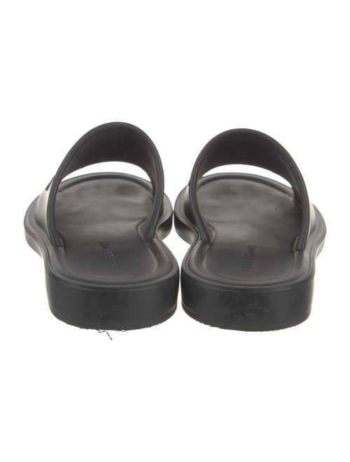 Ferragamo Leather Slides