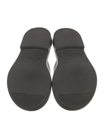 Ferragamo Leather Slides