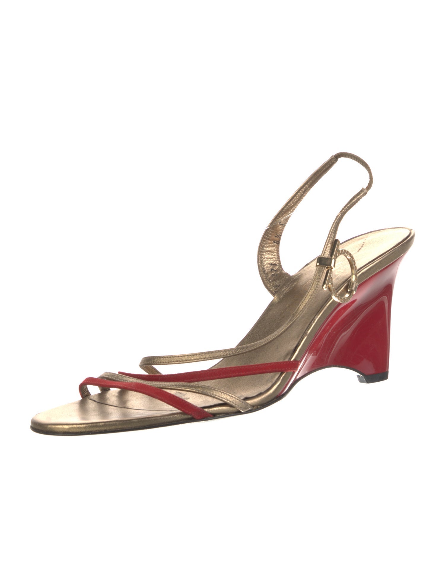 Ferragamo Leather Slingback Sandals