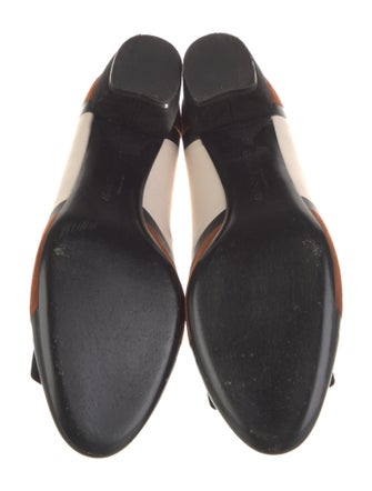 Ferragamo Vara Bow Accent Suede Pumps