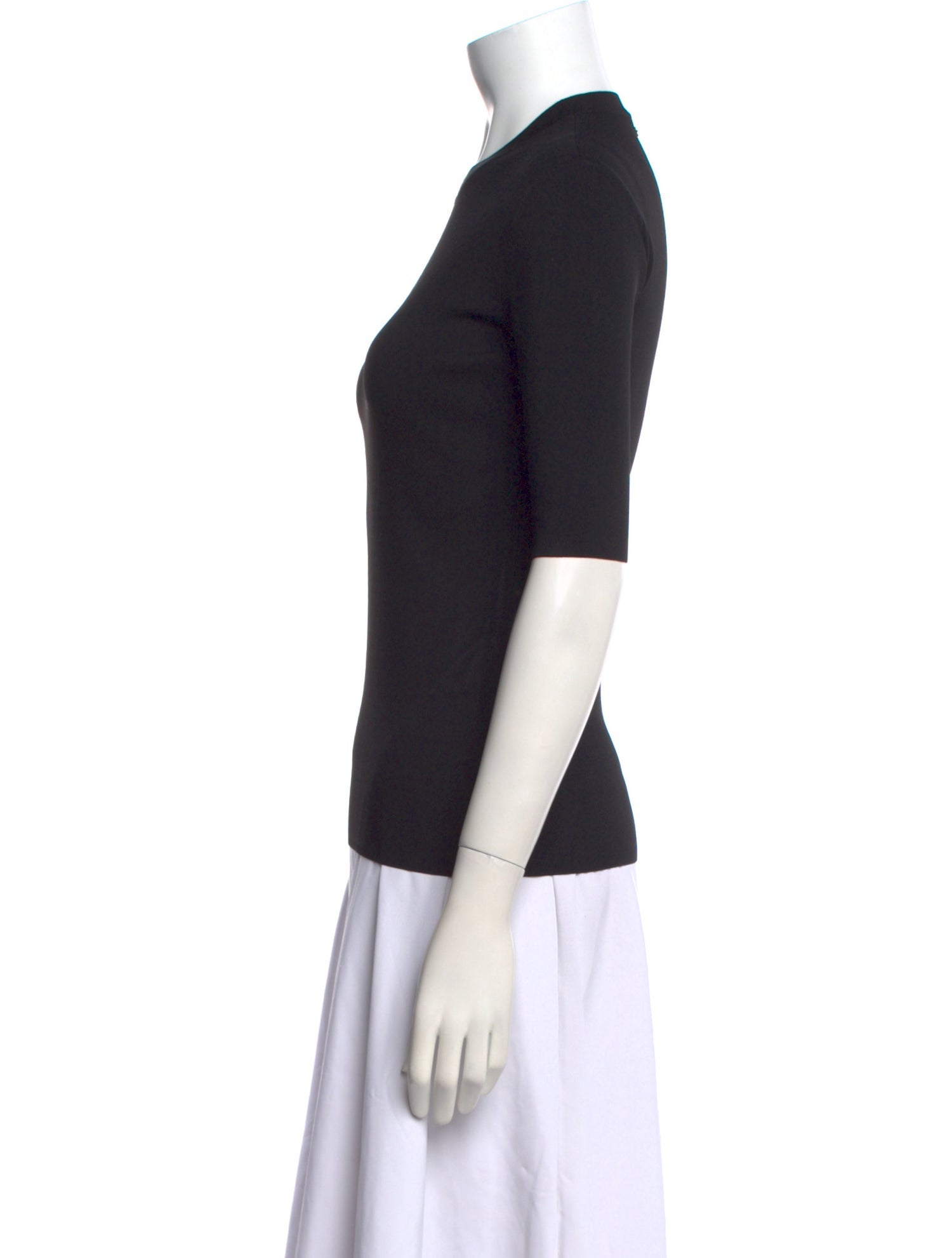 Ferragamo Crew Neck Short Sleeve Top