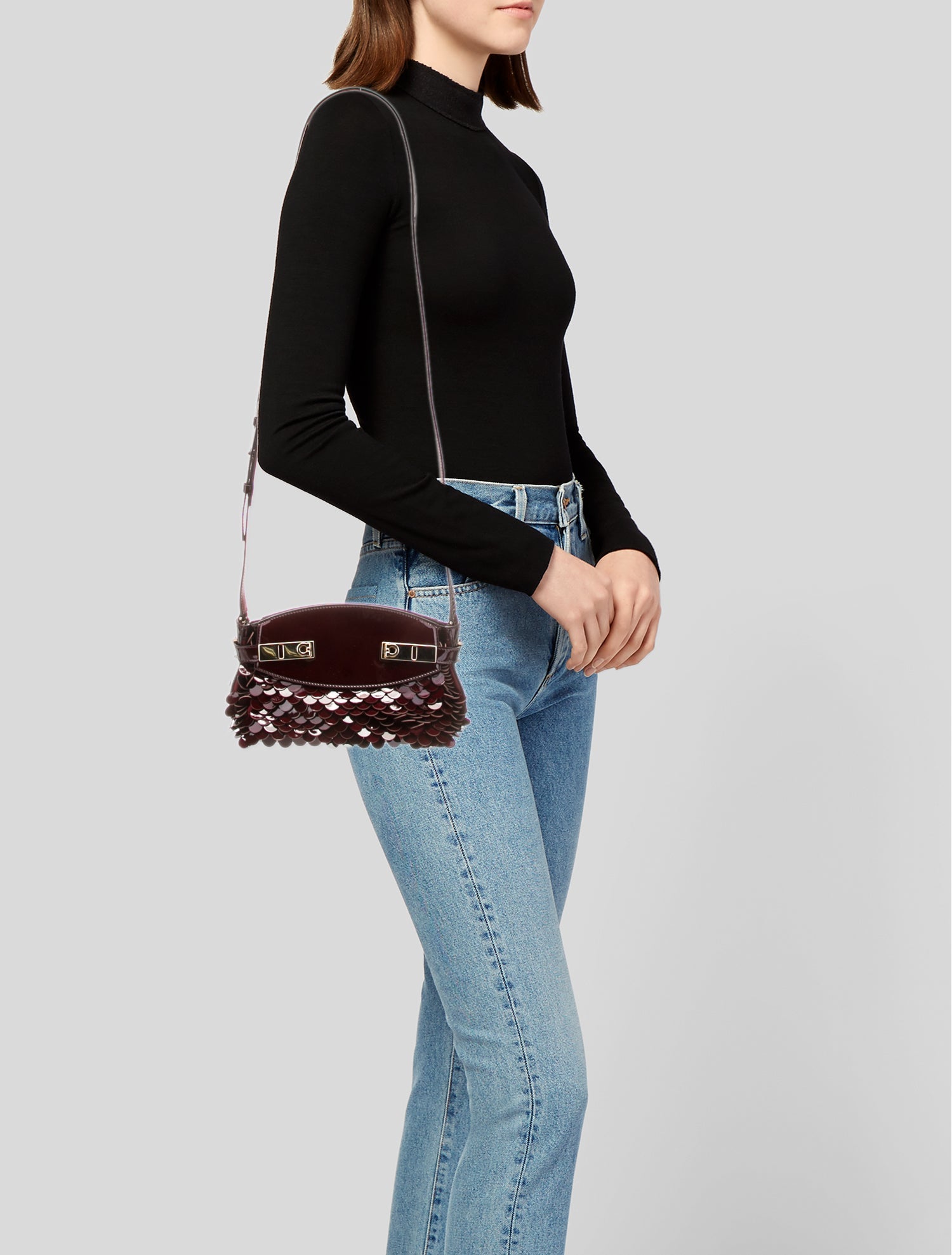 Mini Intrecciato Camera Shoulder Crossbody