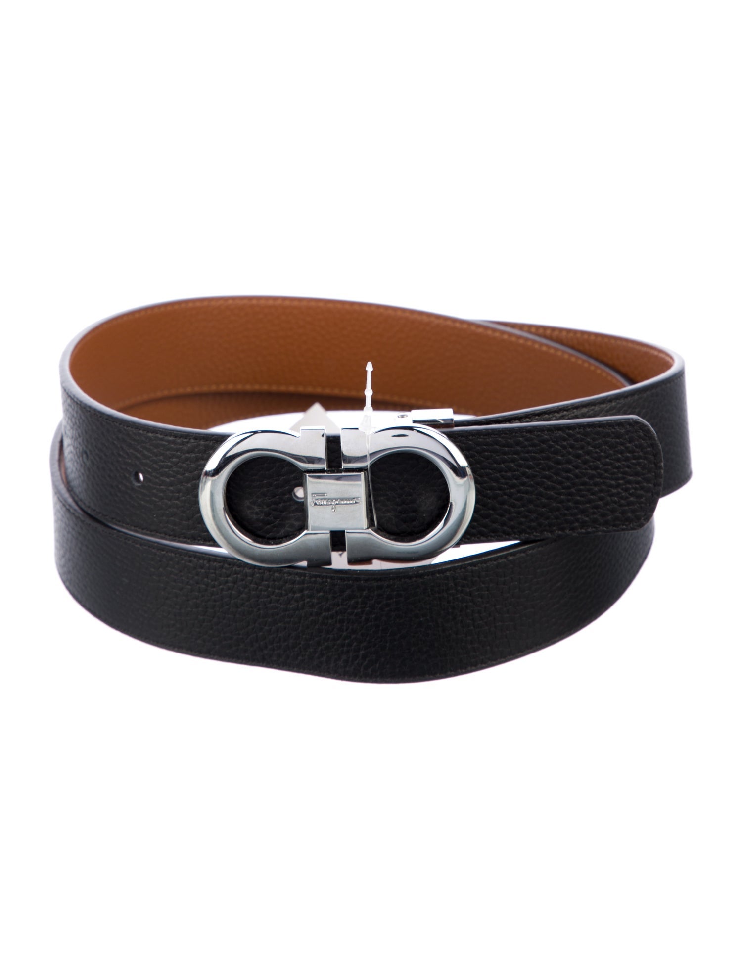 Ferragamo Leather Waist Belt