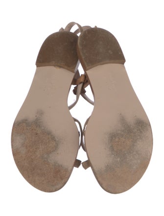 Ferragamo Canvas Gladiator Sandals