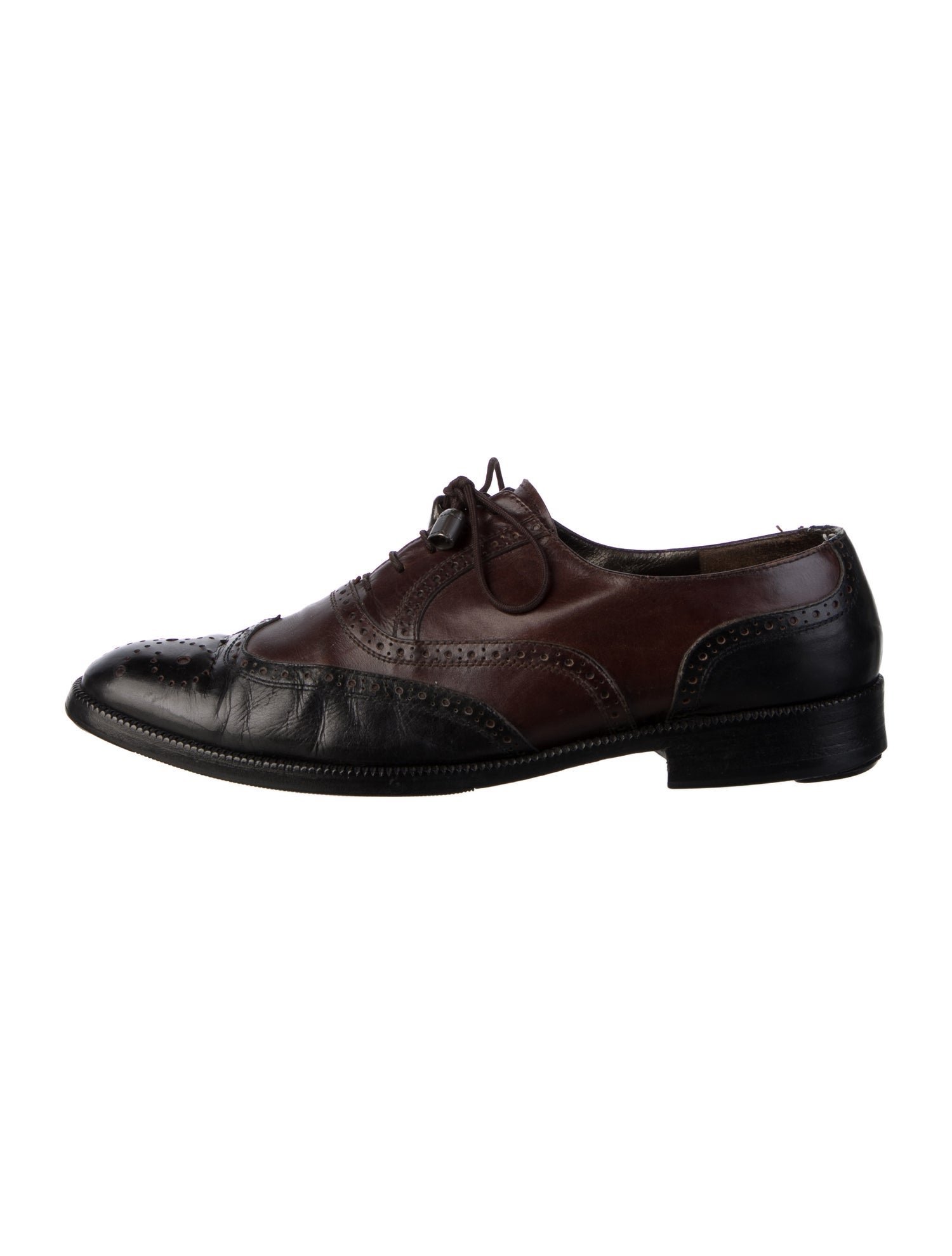Ferragamo Leather Oxfords