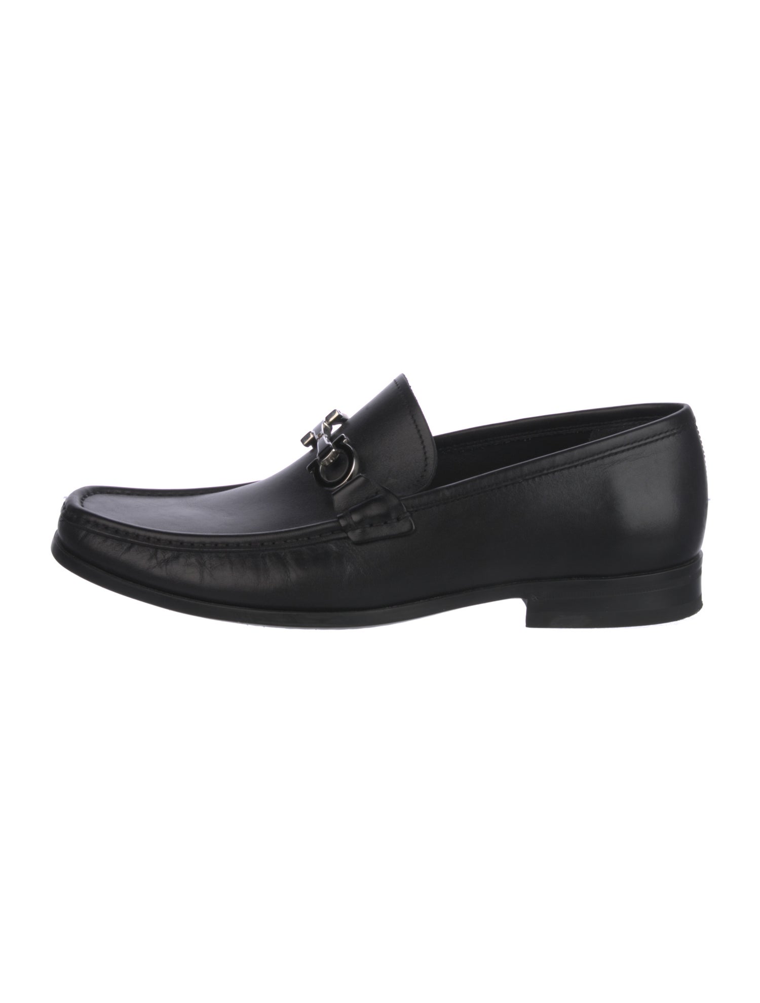Ferragamo Leather Dress Loafers