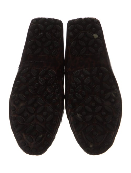 Ferragamo Gancini Logo Patent Leather Loafers