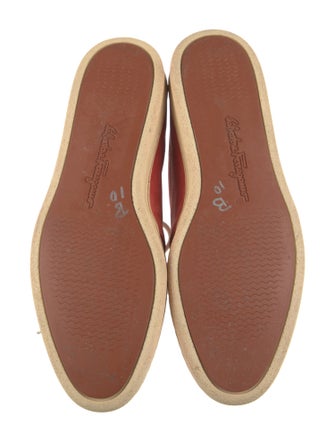 Salvatore Ferragamo Leather Sneakers