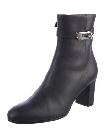Hermès Hermes Saint Germain Leather Boots