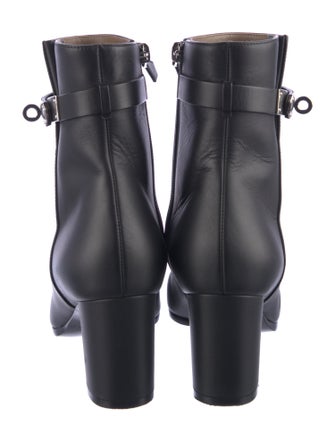 Hermès Hermes Saint Germain Leather Boots