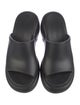 Ferragamo Vara Bow Accent Leather Slides