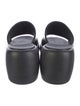 Ferragamo Vara Bow Accent Leather Slides