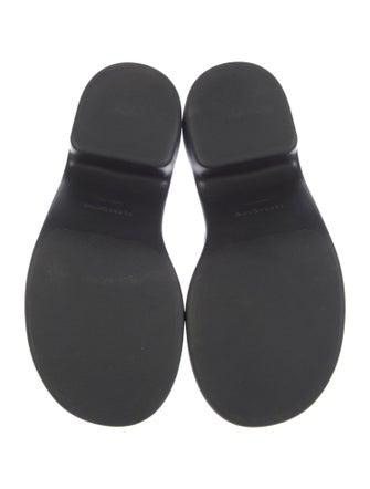 Ferragamo Vara Bow Accent Leather Slides