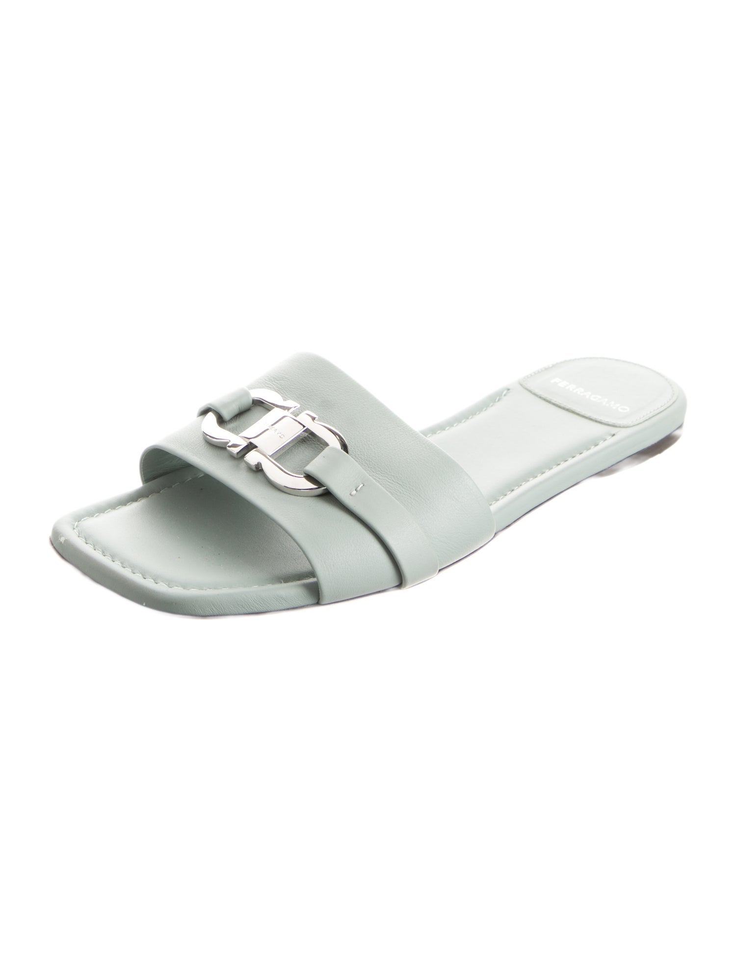 Ferragamo Leather Flats