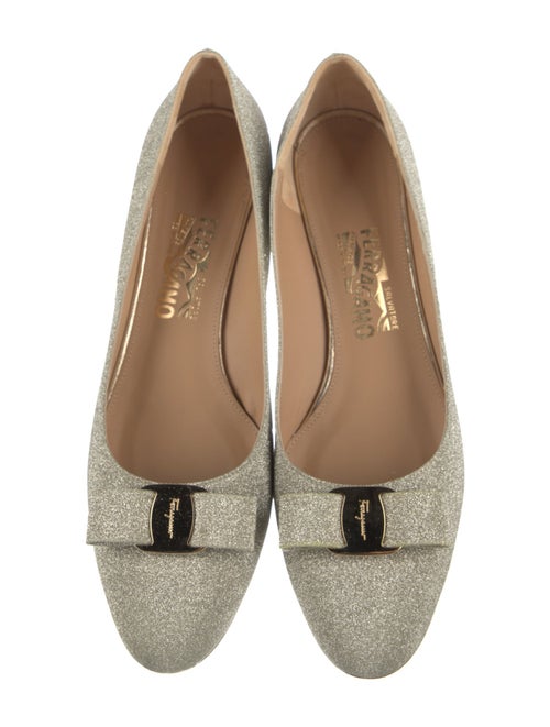 Ferragamo Glitter Accents Pumps