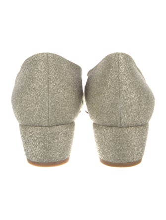 Ferragamo Glitter Accents Pumps