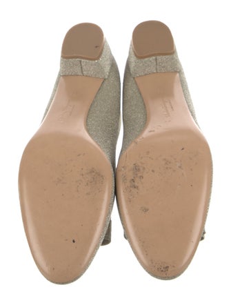 Ferragamo Glitter Accents Pumps