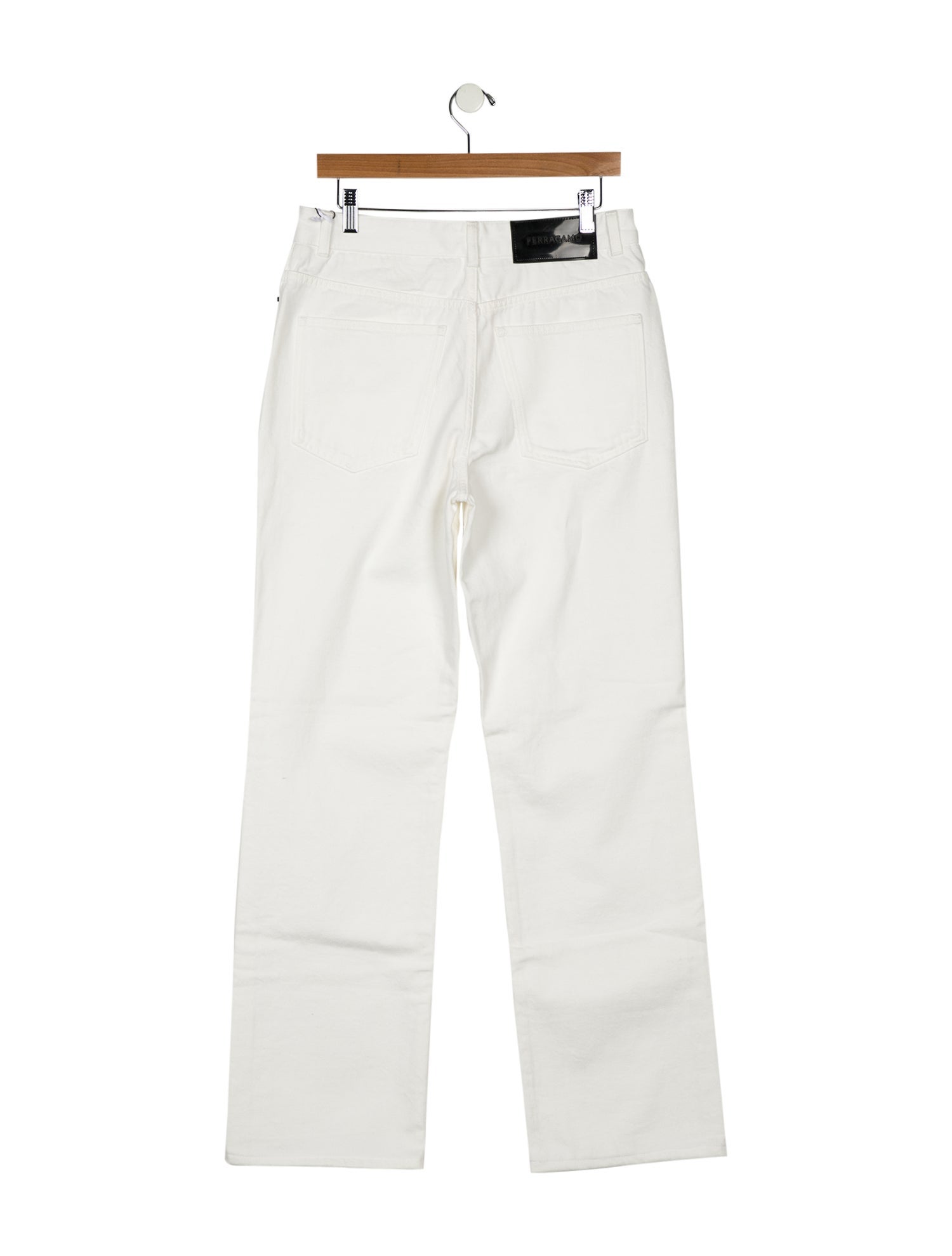 Ferragamo High-Rise Wide Leg Jeans