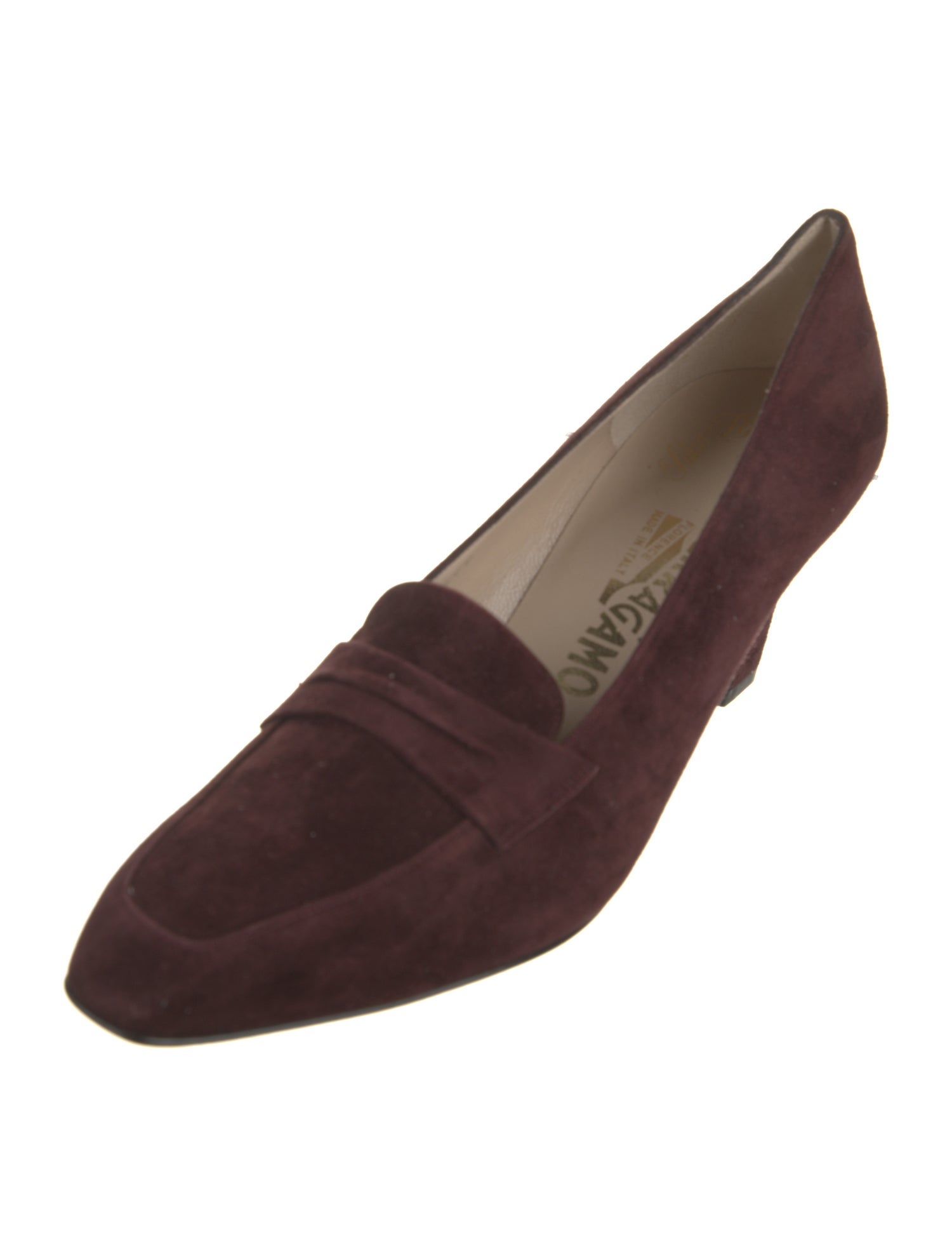 Ferragamo Suede Pumps