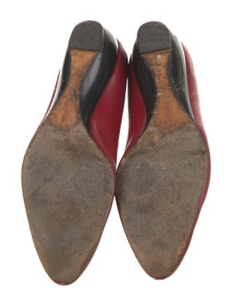 Ferragamo Leather Ballet Flats