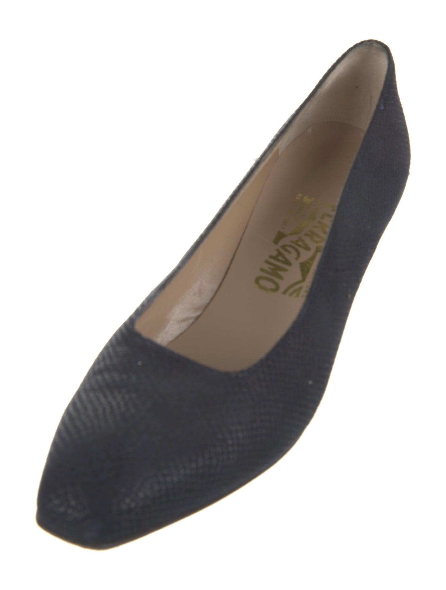 Ferragamo Suede Pumps