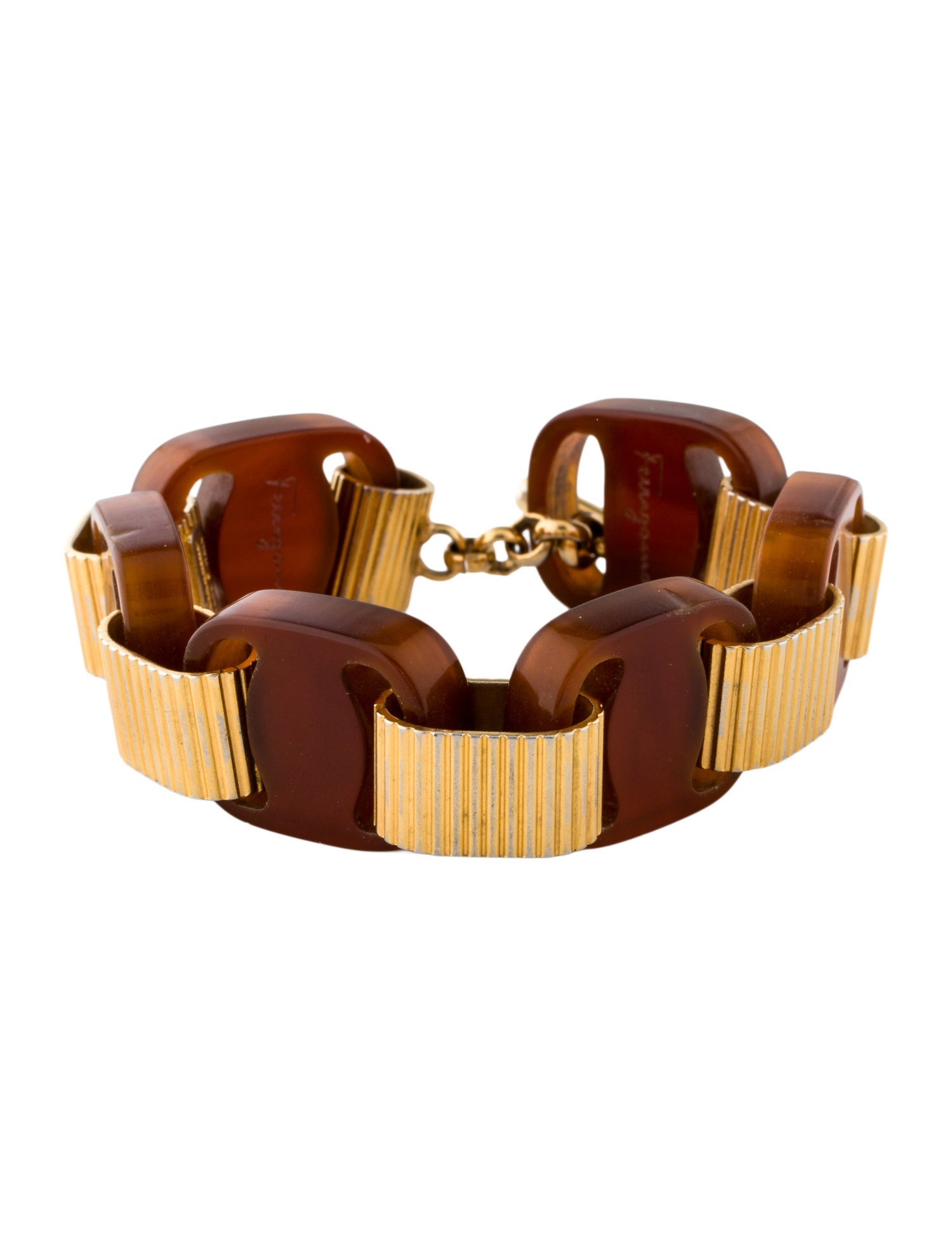 Ferragamo Resin Link Bracelet