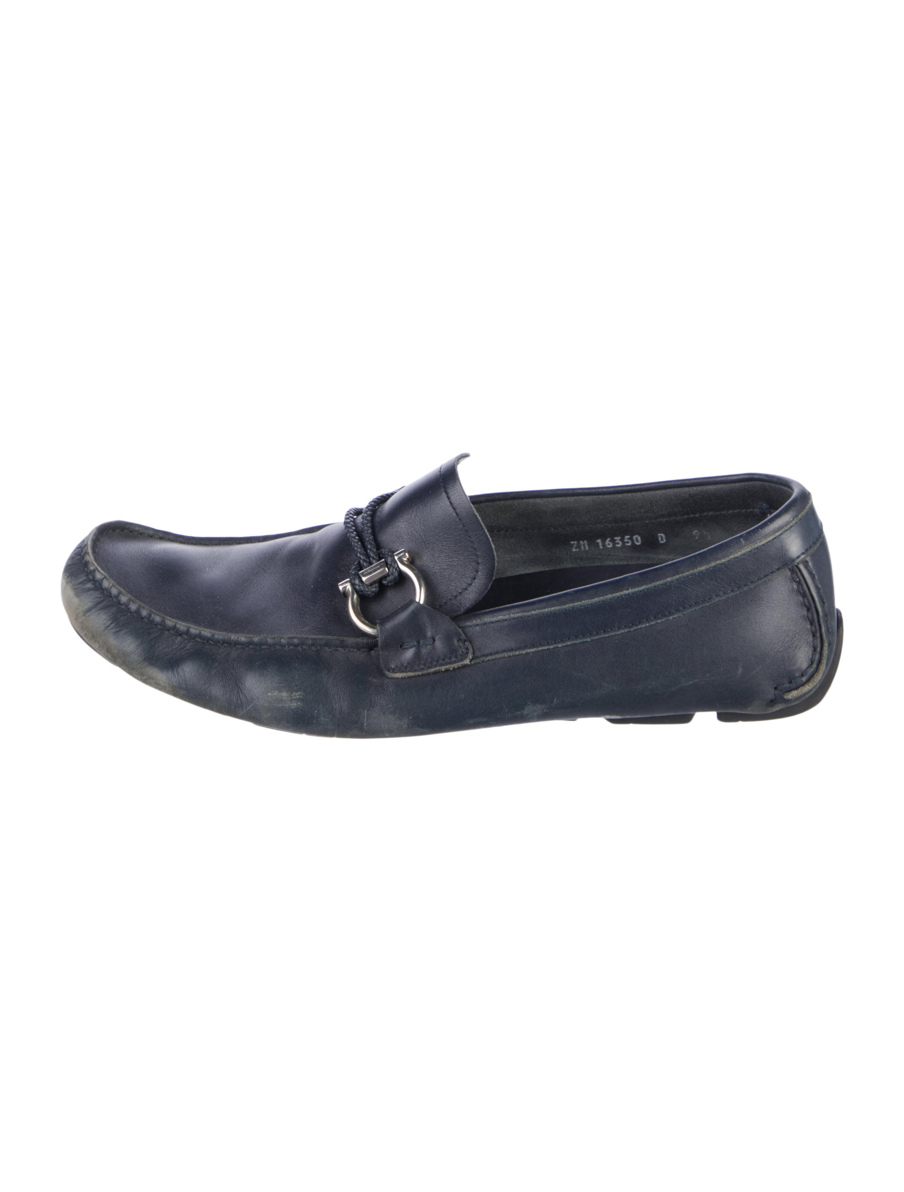 Salvatore Ferragamo Leather Drivers