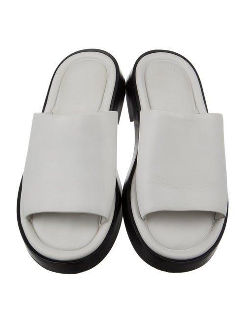 Ferragamo Leather Slides