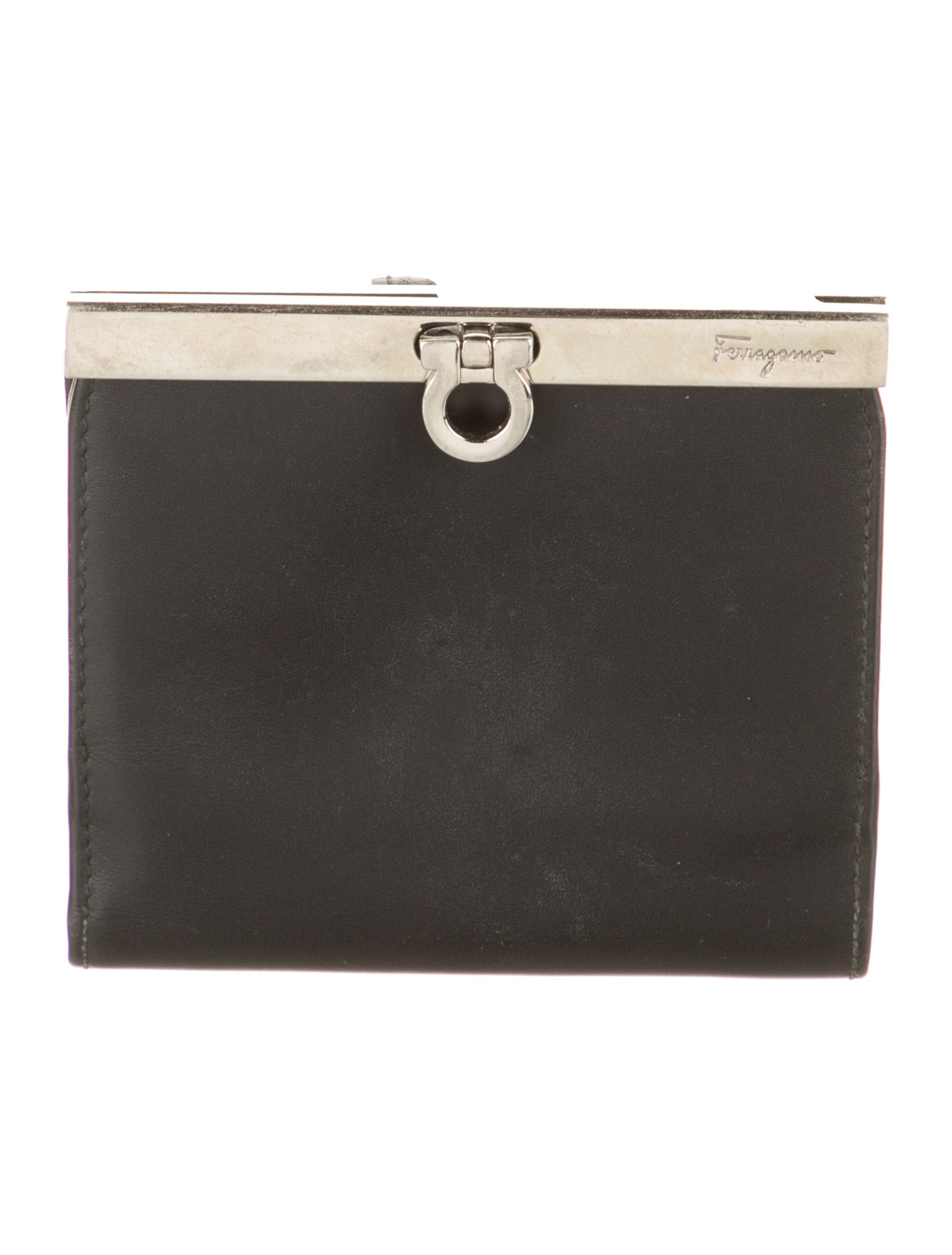 Ferragamo Leather French Purse