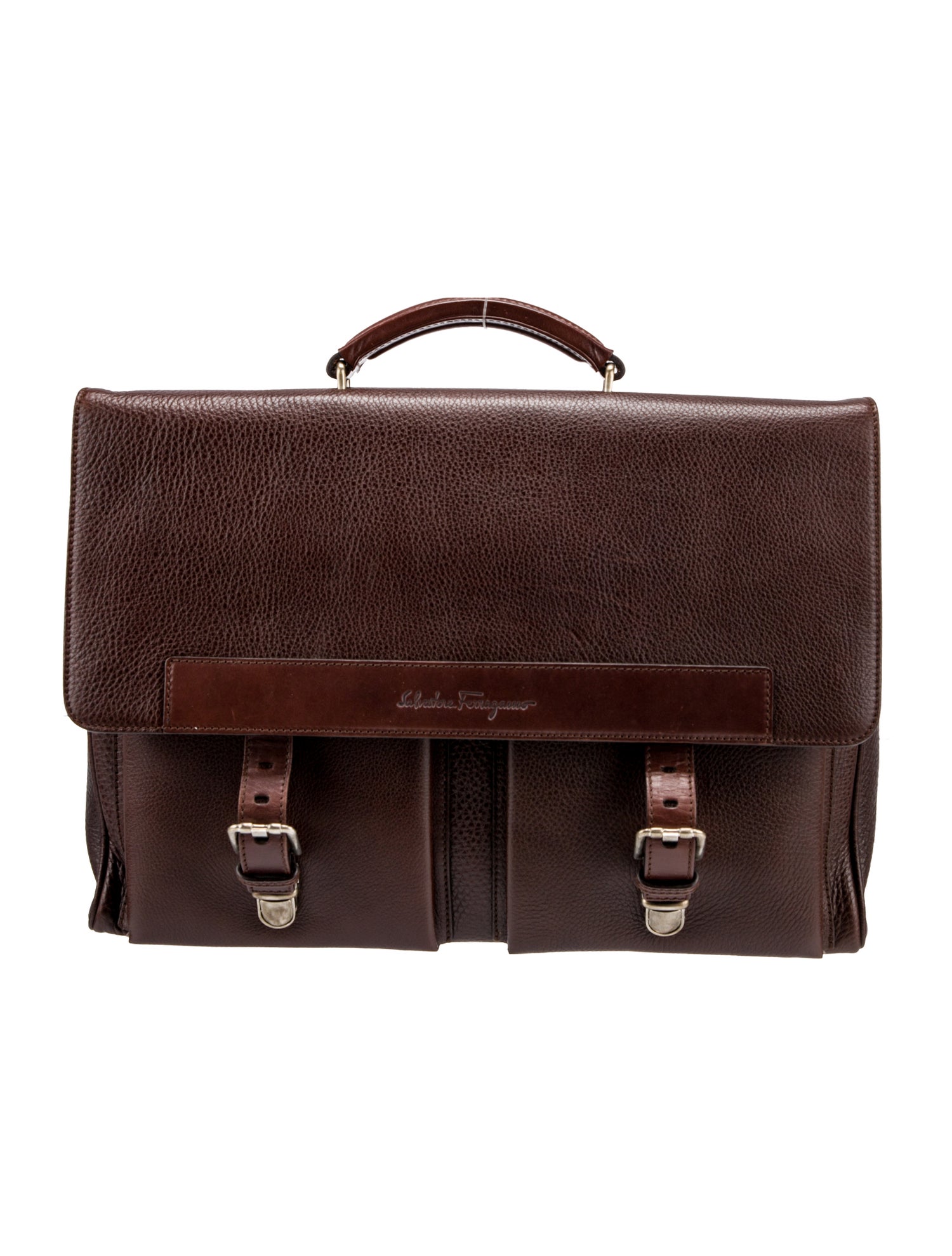 Ferragamo Leather Briefcase