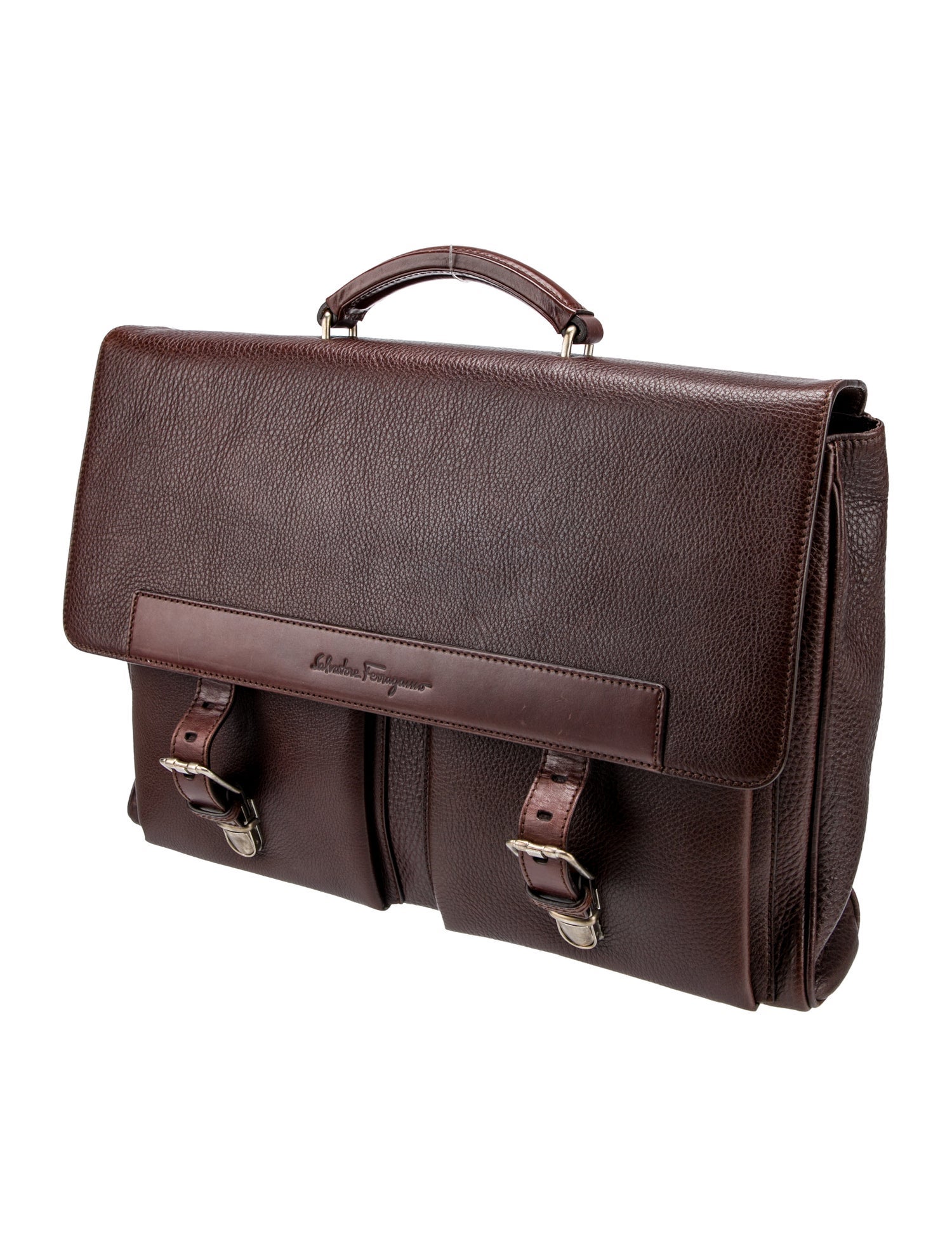 Ferragamo Leather Briefcase