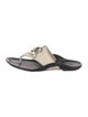 Salvatore Ferragamo Leather Flip Flops